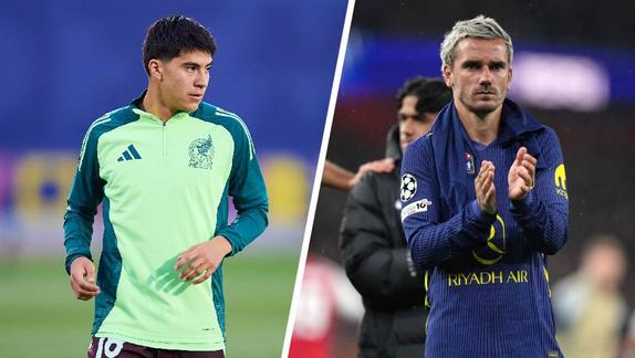 Obed Vargas se despide de Griezmann con emotivo mensaje tras su salida del Atlético |MEXSPORT