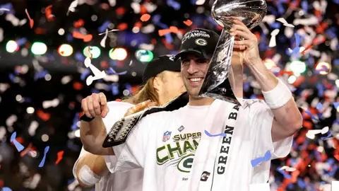 Aaron Rodgers, en el Super Bowl XLV | AFP