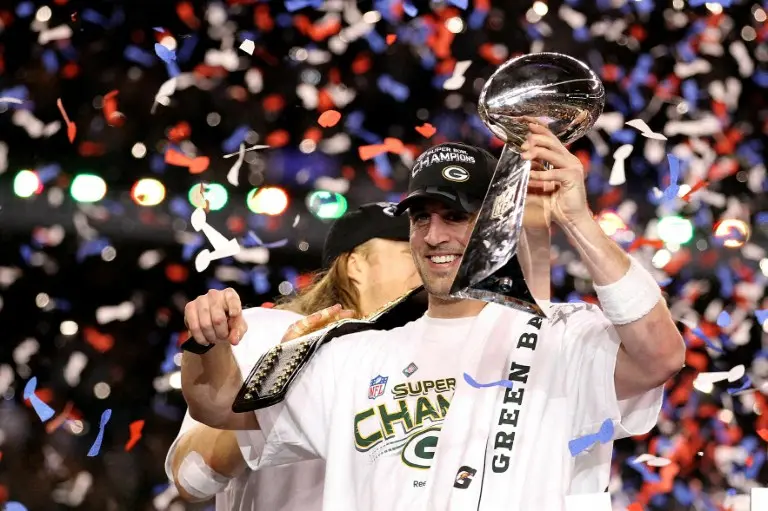 Aaron Rodgers, en el Super Bowl XLV | AFP