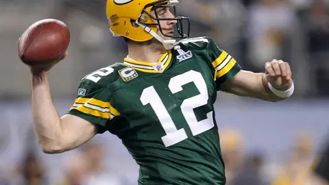 Aaron Rodgers, en el Super Bowl XLV | AFP