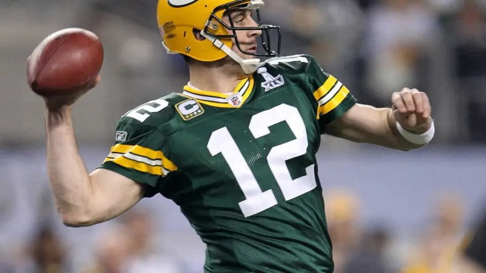 Aaron Rodgers, en el Super Bowl XLV | AFP