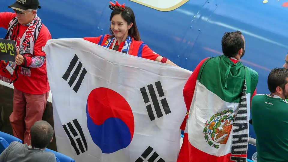 Aficionados coreanos y mexicanos en Rusia 2018 | MEXSPORT
