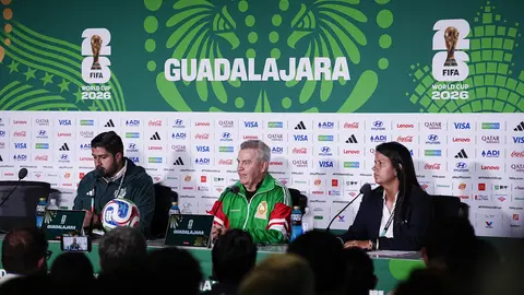 México en conferencia de prensa previo a su segundo partido en el Mundial 2026 | IMAGO7