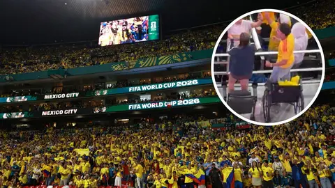 El milagroso Estadio Azteca devuelve la movilidad a aficionados en silla de ruedas
