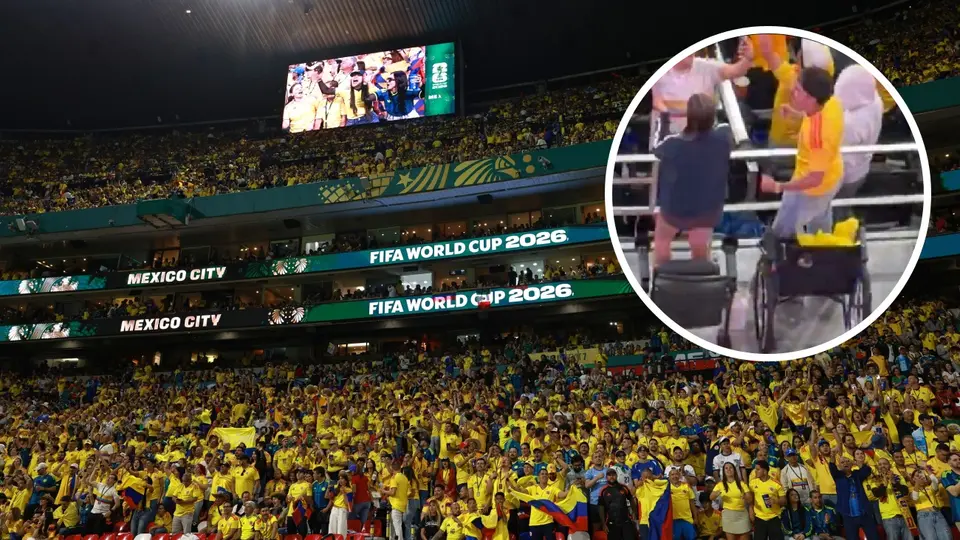 El milagroso Estadio Azteca devuelve la movilidad a aficionados en silla de ruedas