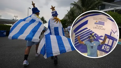 Detienen a un hombre por vandalizar balón gigante del Mundial en Miami