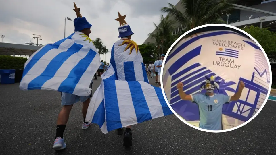 Detienen a un hombre por vandalizar balón gigante del Mundial en Miami
