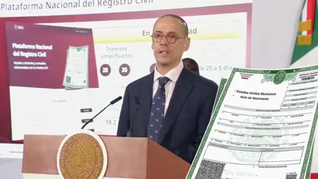 ¿Tu acta de nacimiento tiene errores? Pronto podrás corregirla en línea sin acudir al Registro Civil