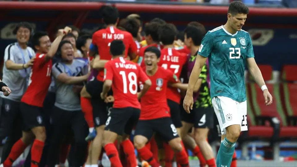 Corea celebra triunfo ante Alemania en Rusia 2018 | MEXSPORT