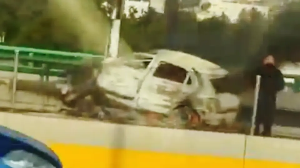 El accidente ocurrió por la madrugada de este jueves / Redes Sociales