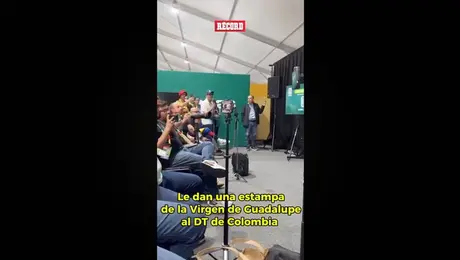 ¡UN GRAN DETALLE! Familia colombiana se encomendó a la Virgen de Guadalupe en la Basílica