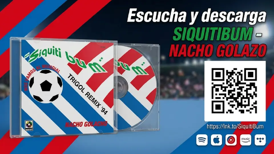 Esta es la nueva versión que se sacó para el Mundial de 1994 y donde se dice Shiquiti Bum / Especial
