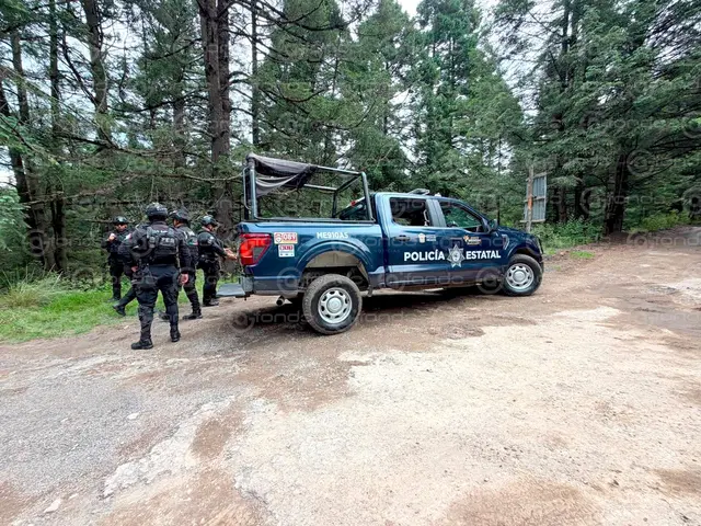 Localizan 4 personas fallecidad en fosa en la Marquesa./X:@AFondoNoticias