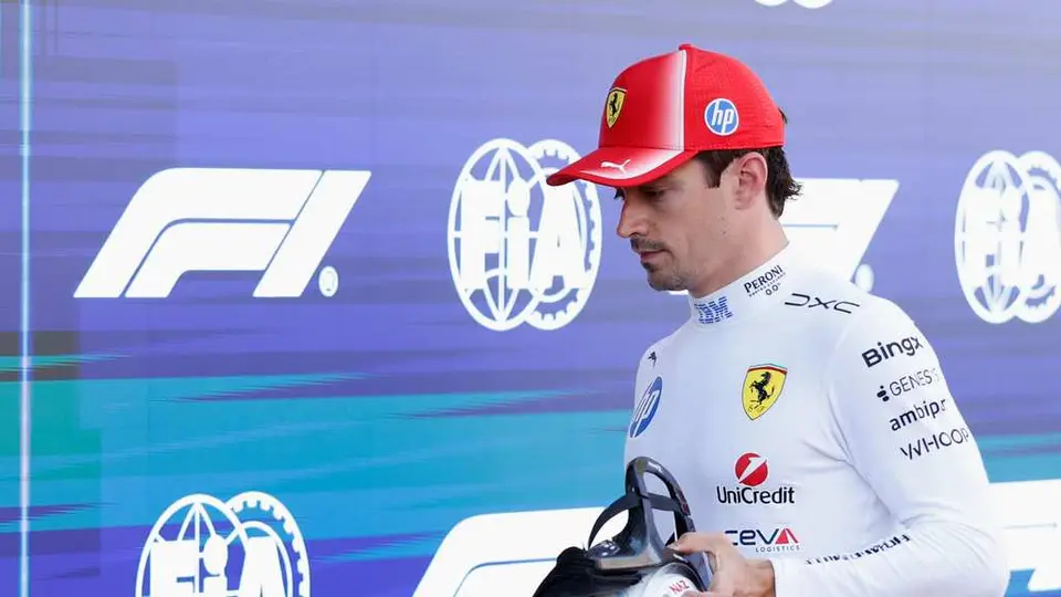 Charles Leclerc en el Gran Premio de Barcelona | AP