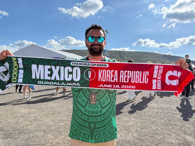 Afición mexicana en Guadalajara previo al México vs Corea | ALFREDO OLIVAREZ