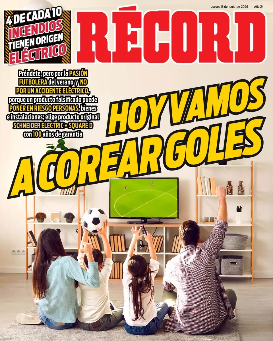 Portada RÉCORD 18 de Junio de 2026