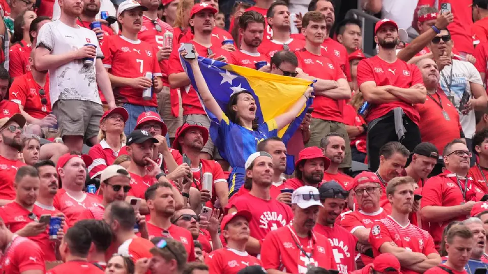 Suiza vs Bosnia l AP