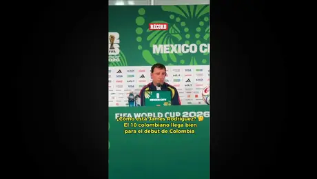 Colombianos dudan del estado físico de James Rodríguez