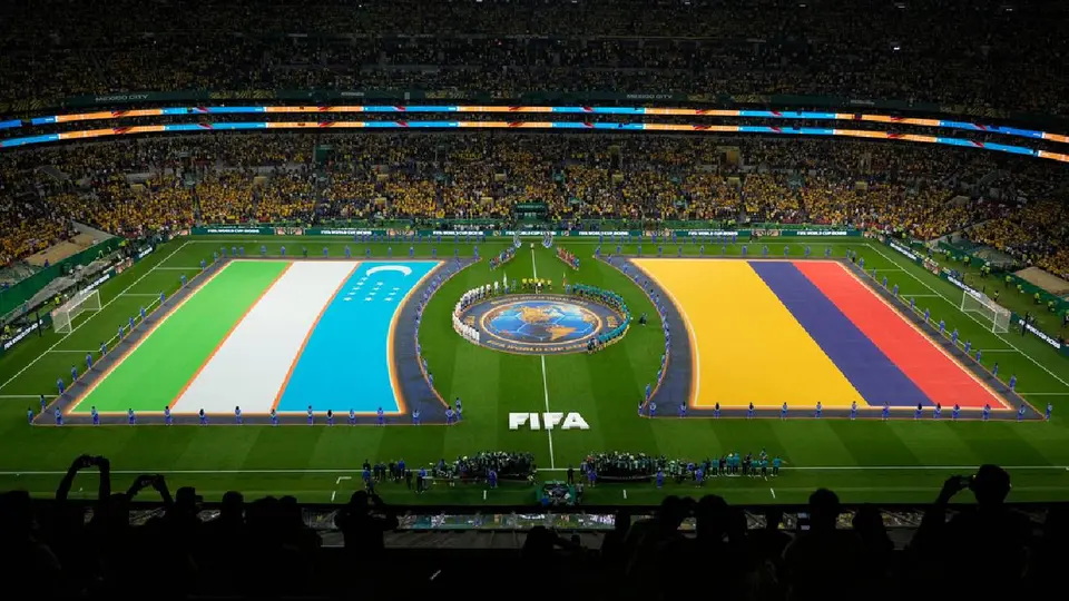 Uzbekistán vs Colombia; ceremonia de himnos | AP