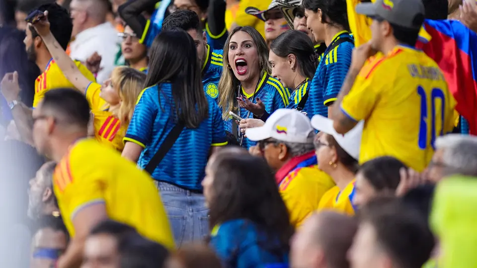 Afición de Colombia en el Azteca 2026 | MEXSPORT