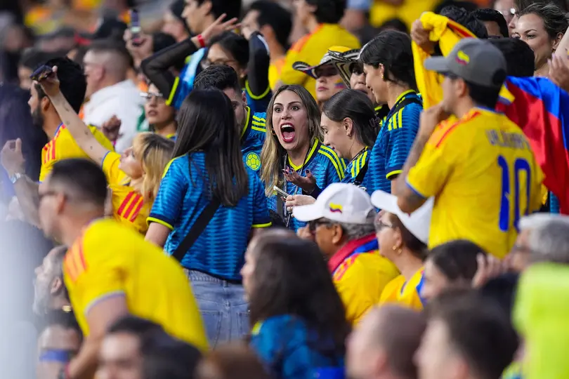 Afición de Colombia en el Azteca 2026 | MEXSPORT