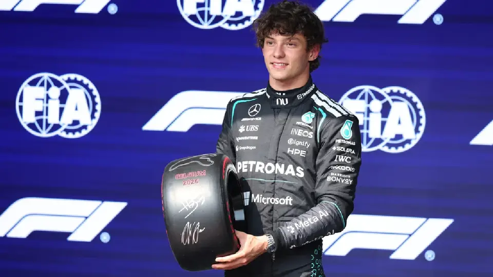 Kimi Antonelli se lleva la Pole para el Gran Premio de Bélgica