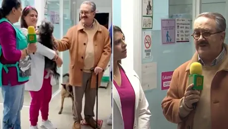 Pedro Sola visita albergue de perritos por primera vez: "Estuve a punto de llorar"