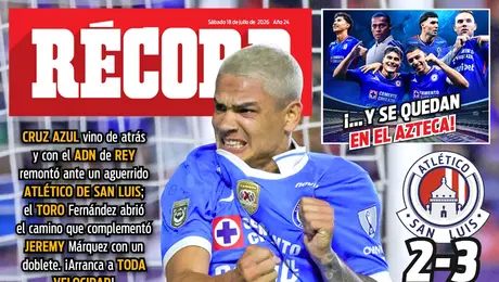 Portada RÉCORD 18 julio 2026