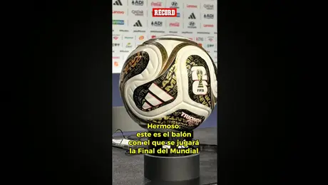 El balón para la Gran Final de la Copa del Mundo