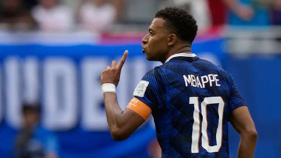 Kylian Mbappé, jugador de Francia | AP