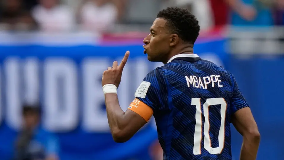 Kylian Mbappé, jugador de Francia | AP