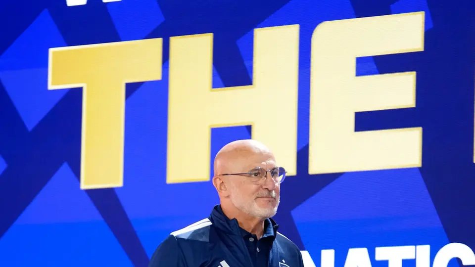 Luis de la Fuente, entrenador español | AP