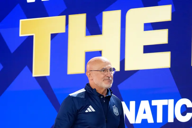 Luis de la Fuente, entrenador español | AP