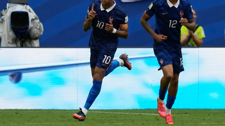Kylian Mbappé, jugador de Francia | AP