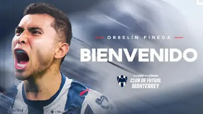 ¡Oficial! Orbelín Pineda es nuevo refuerzo de Monterrey para el Apertura 2026