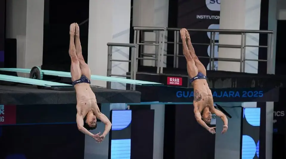 Osmar Olvera y Juan Celaya conquistan el oro para México en Guadalajara | CONADE