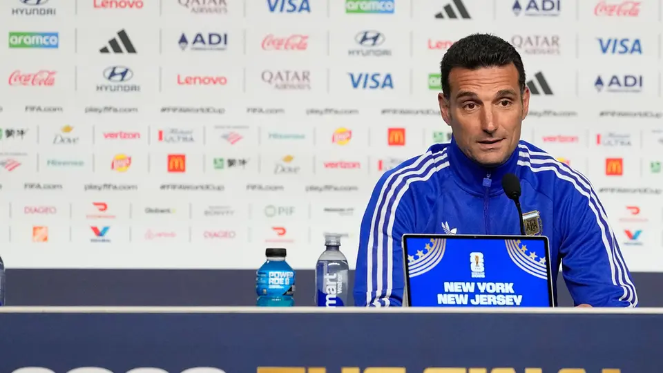Lionel Scaloni, entrenador de Argentina | AP