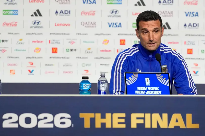 Lionel Scaloni, entrenador de Argentina | AP