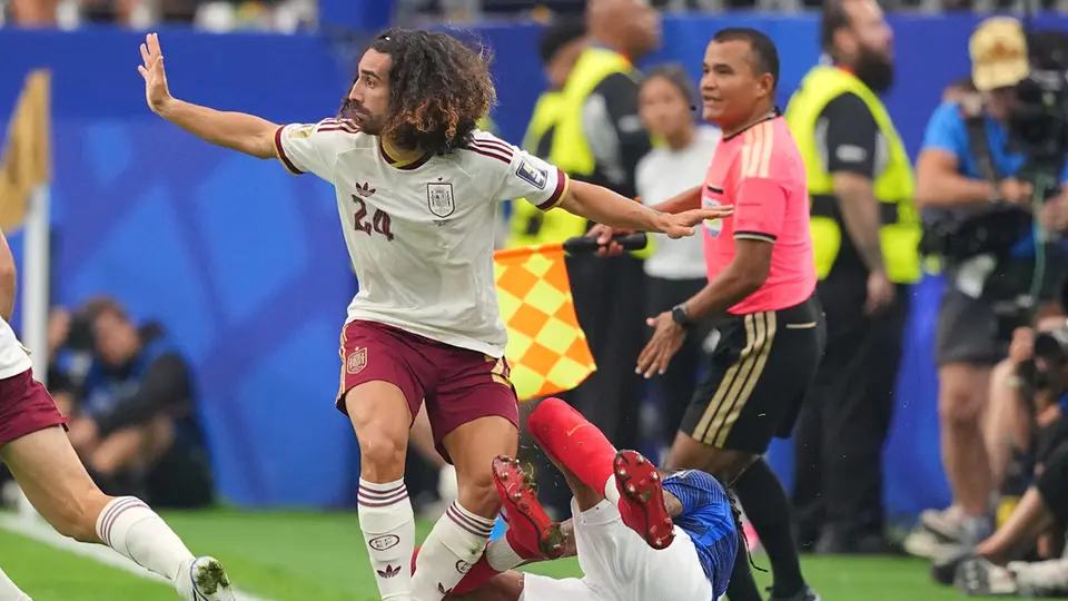 Marc Cucurella, jugador de España | AP