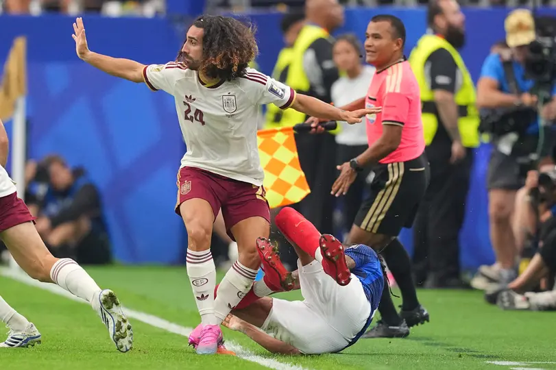 Marc Cucurella, jugador de España | AP