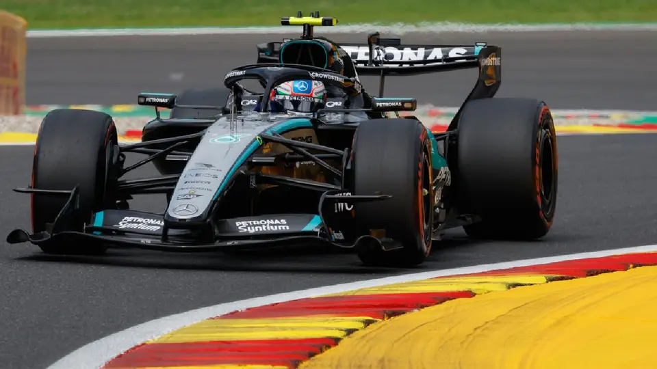 W-17 de Kimi Antonelli con Mercedes | AP