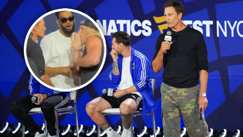 Tom Brady abofetea a Logan Paul y lanza reto para un combate en WWE