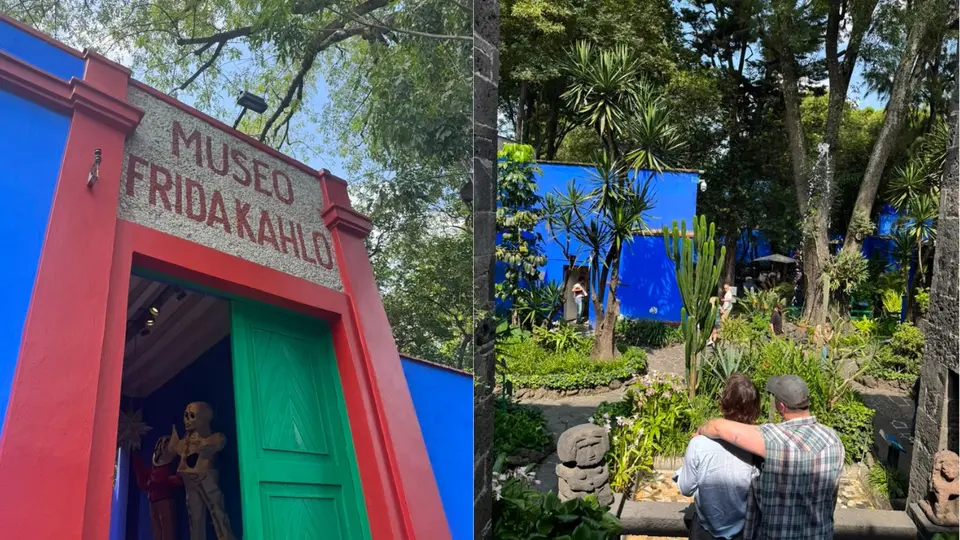 La Casa Azul es el inmueble donde Frida Kahlo nació, vivió y murió. / @ samsmith