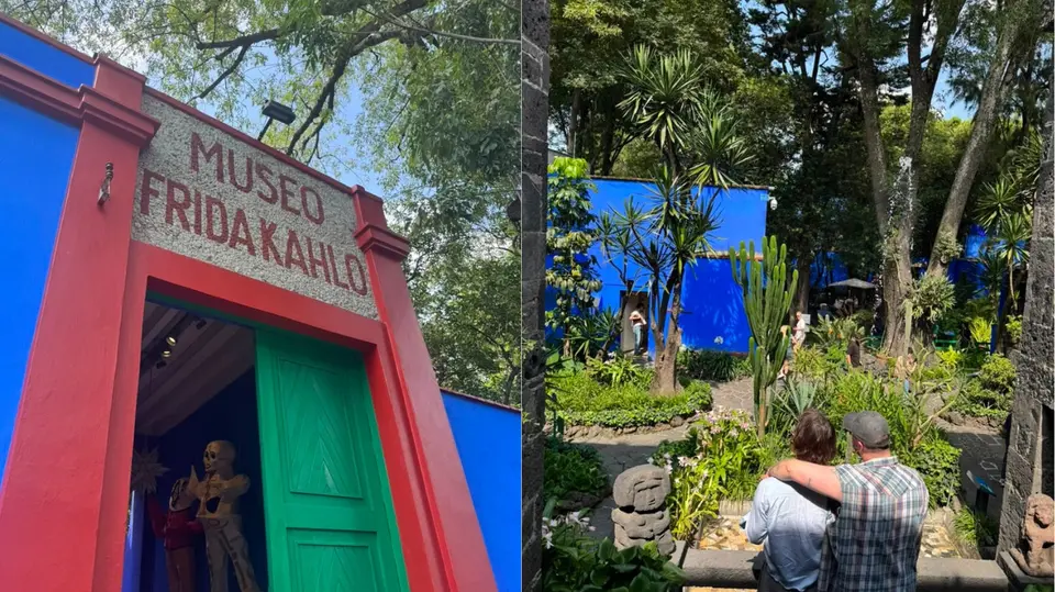 La Casa Azul es el inmueble donde Frida Kahlo nació, vivió y murió. / @ samsmith