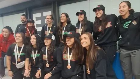 ¡Como campeonas! Selecciones mexicanas de flag football regresan a casa tras conquistar el bronce en damas