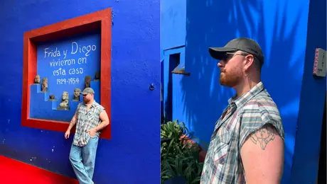 Sam Smith sorprende a sus fans con su visita a la Casa Azul de Frida Kahlo en Coyoacán