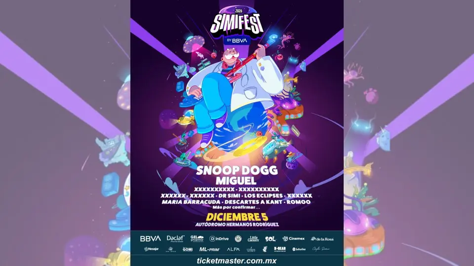 El SimiFest 2026 reunirá a artistas internacionales y representantes de la música mexicana / Especial