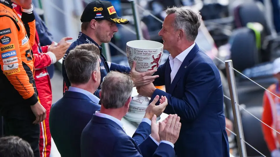 Max Verstappen en el podio del Gran Premio de Países Bajos 2024 | RED BULL