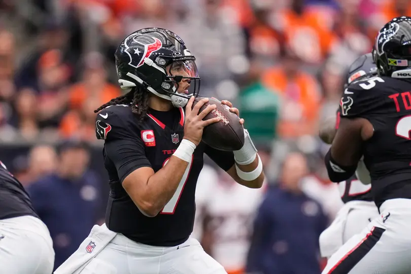 C.J. Stroud, mariscal de campo de Texans, en acción | AP