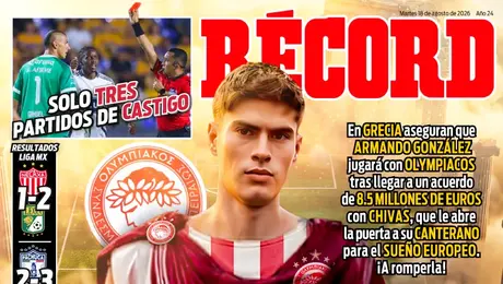 Portada RÉCORD 18 de agosto de 2026
